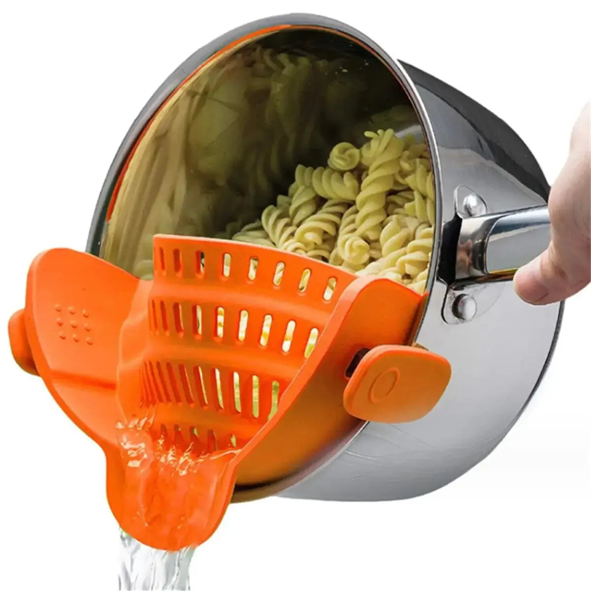 Adjustable Clip-On Strainer